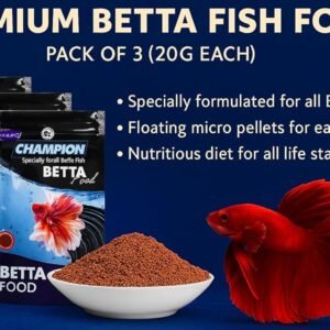 Champion Betta Food[Pack Of Three]